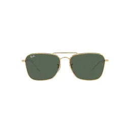 Ray-Ban Reverse  | Arista Sunglasses ( 0RBR0102S | Square | Gold Frame | Green Lens )-picture-10