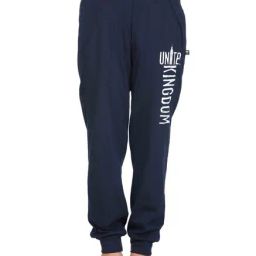 Proteens Kids Navy Printed Joggers-image-8