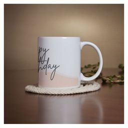 Right Gifting Ceramic Mug Happy Birthday Print Multicolor - 350 ml-14