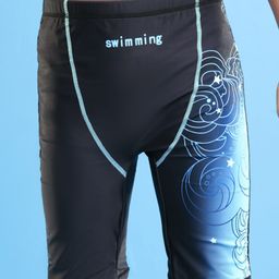 Pine Active Swimming Trunk with Star & Text Print - Blue-image-47