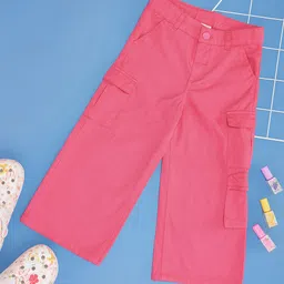 Pantaloons Junior Solid Pants - Pink-picture-18