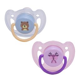 Adore Vento Snr- The Vented Pacifier for Babies with Sterilizer Case- Orthodontic - Pack of 2(Blue+Purple)-11