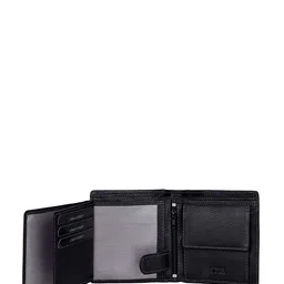 TEMIER Men Canvas Two Fold Wallet image 5
