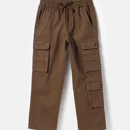 United Colors of Benetton Boys Straight Fit Pure Cotton Cargos-picture-45