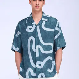 Flying Machine Men Opaque Printed Casual Shirt-image-76