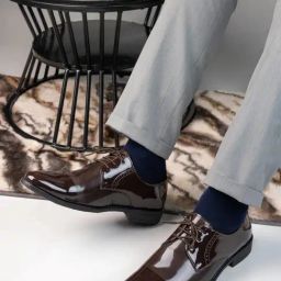 Hydes N Hues Men's Brown Derby Shoes-image-43