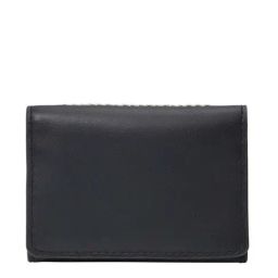 Fossil Westover Blue Leather Solid Bi-Fold Wallet-32