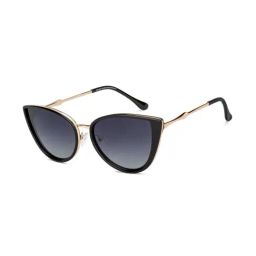 Vincent Chase by Lenskart VC S11759 Grey Polarized Cat Eye Sunglasses-5
