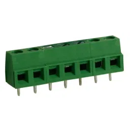 RS PRO 7 Pin PCB Terminal Block 5 mm Pitch Screw Termination, 8970862-42