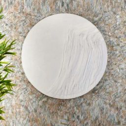 @home White Polyester Abstract Round Acrylic Paints Wall Painting-image-21