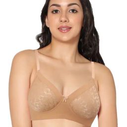 IN CARE Beige Non-Wired Full Coverage Push-Up Bra-picture-39