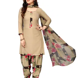 Sidhidata Printed Silk Crepe Unstitched Dress Material-picture-32