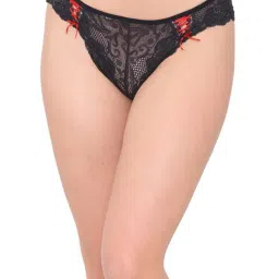 N-Gal Black Lace Bikini Panty-image-69
