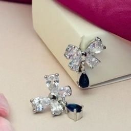 Abdesigns Silver Minimal Stud Earrings-42