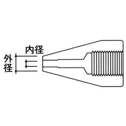 Hakko Nozzle Replacement Desoldering 1.6 Φmm Inner Dia 3 Φmm Outer Dia For 475-51 / 474-71, A1502 (10 BOOKS) (Set of 10)-11