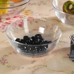 Duralex 'Lys' Transparent Glass 26 cm Serving Bowl (3.55 L) - Set of 1-6