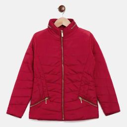Crimsoune Club Kids Crimson Red Slim Fit Jacket-image-28