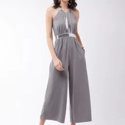 Miss Chase Grey Embellished Jumpsuit-image-83