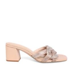 Aldo Women's Rose Gold Casual Sandals-picture-8