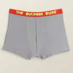 XY Life Kids Grey Relaxed Fit Trunks-picture-37