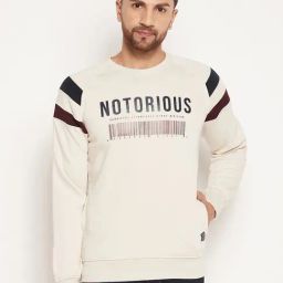 Duke Fawn Slim Fit Printed SweatShirt-image-68