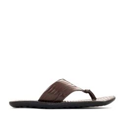 Khadim Men's Brown Flip Flops-image-64