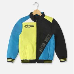 Allen Solly Boys Multicolor Color Block Full Sleeves Jacket-picture-32