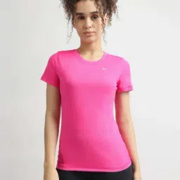 Reebok Pink Regular Fit Sports T-Shirt-picture-24