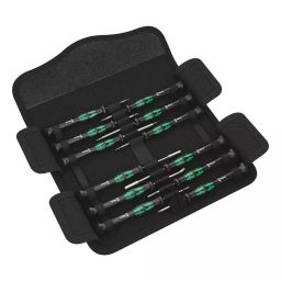 WERA SCREWDRIVER SET, 13PC, KRAFTFORM MICRO 12 ELECTRONICS 1-43