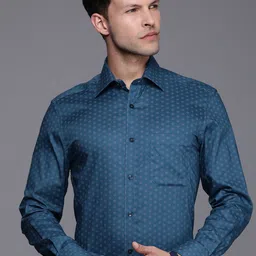Louis Philippe Printed Formal Shirt-picture-22