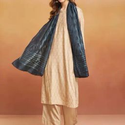 Fabindia Black Printed Stole-picture-22