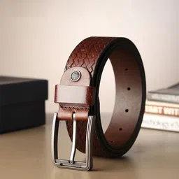 Provogue Men Textured Leather Belt-image-99