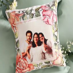 FNP Multicolor Canvas Printed Mothers Day Personalised Led Cushion image 2