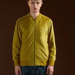 The Bear House Yellow Polyester Regular Fit Solid Casual Jacket-picture-13