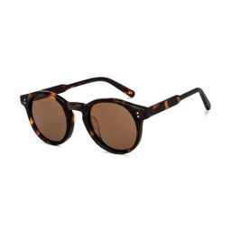 John Jacobs JJ S14673 Brown Polarized Round Sunglasses-picture-16