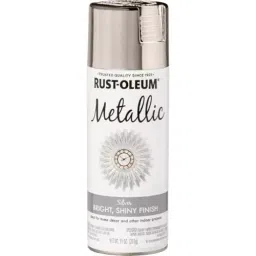 Rust-Oleum Metallic Effect Spray Paint 312 g Silver, 340648-25
