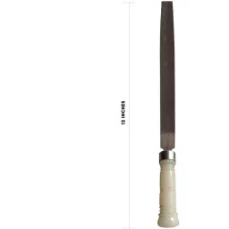AMB 12 inch (304.8 mm) Flat Half Round File Tool With PVC Handle, AZFHR12_1 (Set of 3) image 5