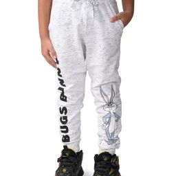 3PIN Boys Grey Cotton Graphic Joggers-image-61
