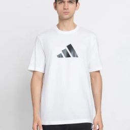 adidas White M FI 3BAR T-Shirt-image-67