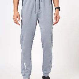 Ajile By Pantaloons Grey Cotton Slim Fit Joggers-picture-16