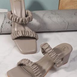 Carlton London Women's Grey Casual Sandals-image-76