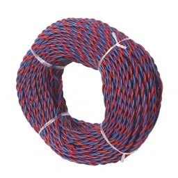 Elson Aluminum Flexible PVC Wire 1 S.qmm Red and Blue 2 Core, FLX1558-image-77
