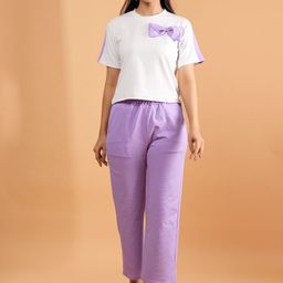 BAESDPure Cotton Top With Trouser-image-13