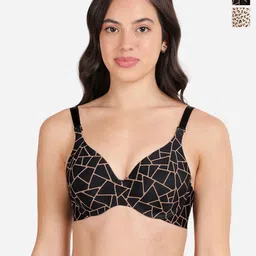 shyaway Pack Of 2 Geometric Printed Lightly Padded Medium Coverage Bra- All Day Comfort-picture-6