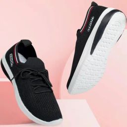 Asian Women's Black Running Shoes-picture-47