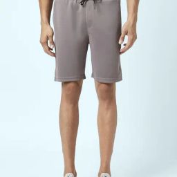Ajile By Pantaloons Grey Slim Fit Shorts-picture-45