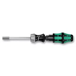 WERA RATCHET SCREWDRIVER SET, 6 BITS, KRAFTFORM KOMPAKT 27 RA 1-31