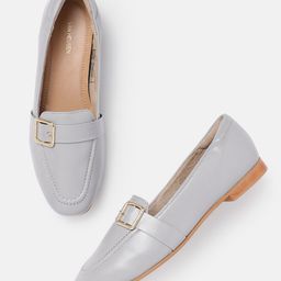 Van Heusen Women Buckle Detail Loafers-92