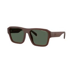 Armani Reinvented Classic Green UV Protected Square Sunglasses for Men 0AX4154SU83737156-image-13