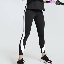 Puma Strong Colour Block High-Waisted 7/8 Training Tights-image-90